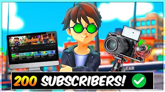 JEG RUNDER 200 SUBSCRIBERS PÅ MIN KANAL!! - Youtubers Life 2 #1