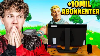 Jeg Bliver en YOUTUBER i Fortnite!