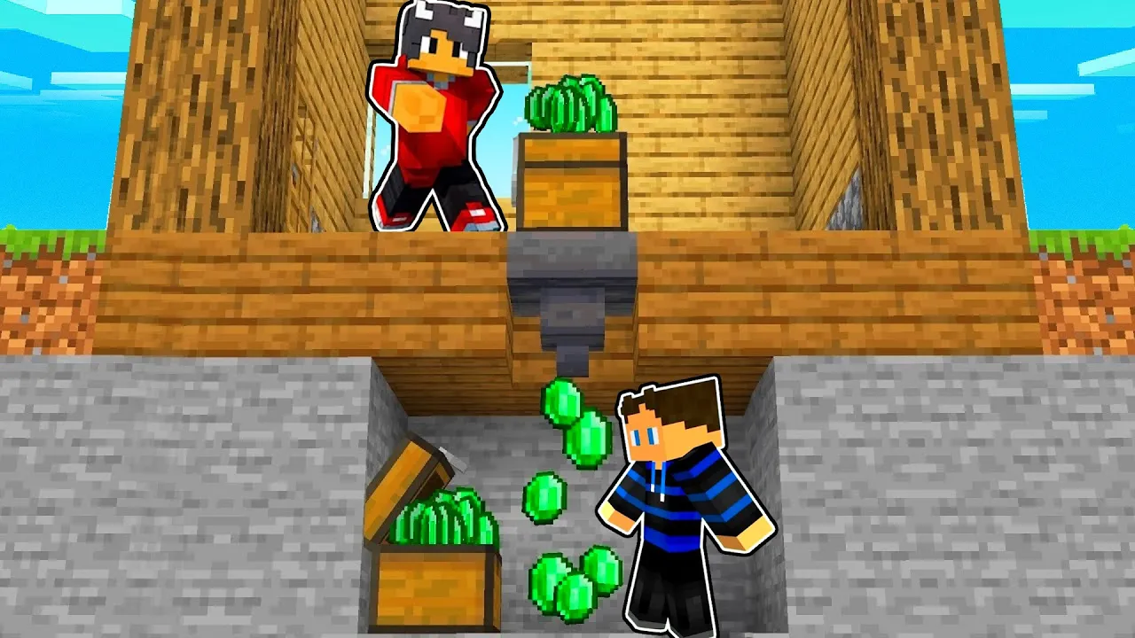 Jeg Skaffer UENDELIGE EMERALDS Til Shadys! - Minecraft Oneblock #4