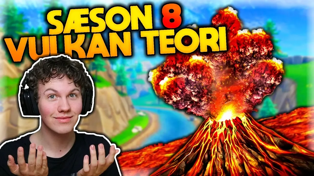 SÆSON 8 VULKAN TEORI!! (FORKLARING!!) - Dansk Fortnite