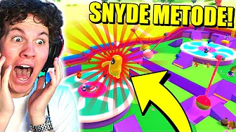 DER ER BLEVET FUNDET EN SNYDE METODE I FALL GUYS!! - Dansk Fall Guys Highlights