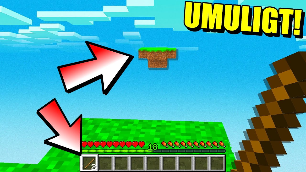 SVÆRESTE "Byg Til Den Anden Side" I MINECRAFT!!