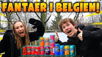 FANTA TASTE-TEST I BELGIEN MED MIN SØSTER!!