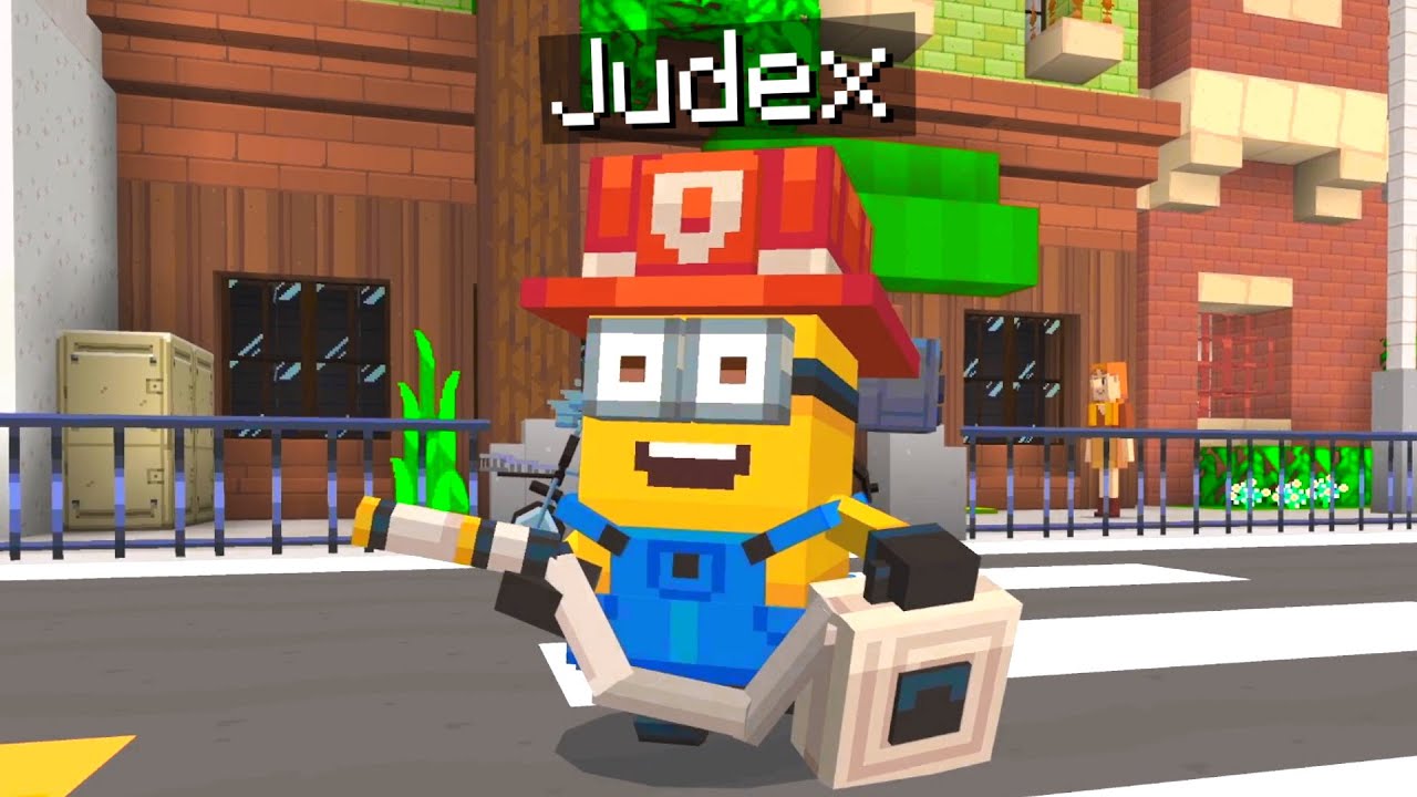 JEG SPILLER SOM EN MINION I MINECRAFT!!