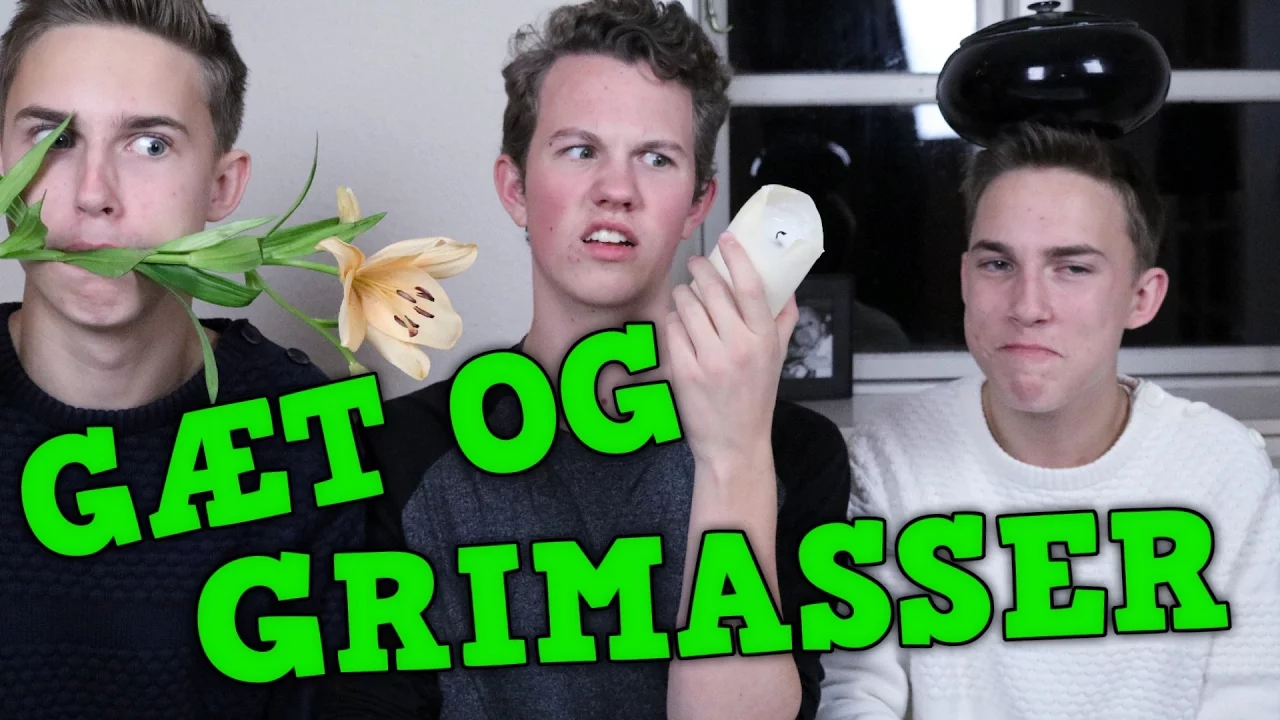 GÆT OG GRIMASSER! - Ft. TrierGaming