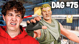 $10.000 Hver Dag Jeg Overlever i et Indkøbs Center! - Fortnite