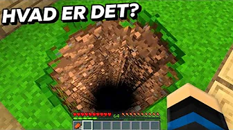 Jeg Falder Ned I Et DYBT HUL I Minecraft!