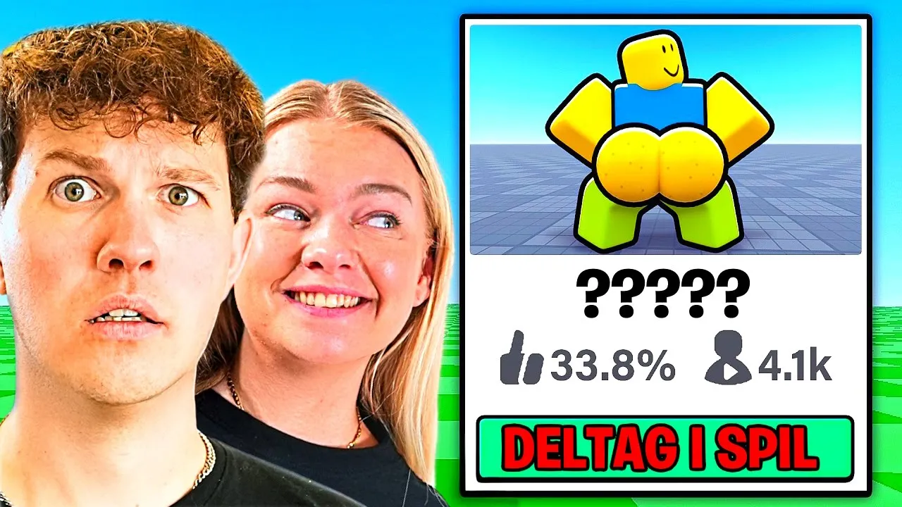 Min Kæreste Viser Mig De Mest SUS Roblox Spil!