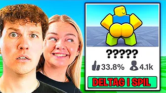 Min Kæreste Viser Mig De Mest SUS Roblox Spil!