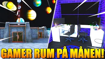 JEG BYGGER DET VILDESTE GAMERHUS PÅ MÅNEN!! - Dansk House Flipper