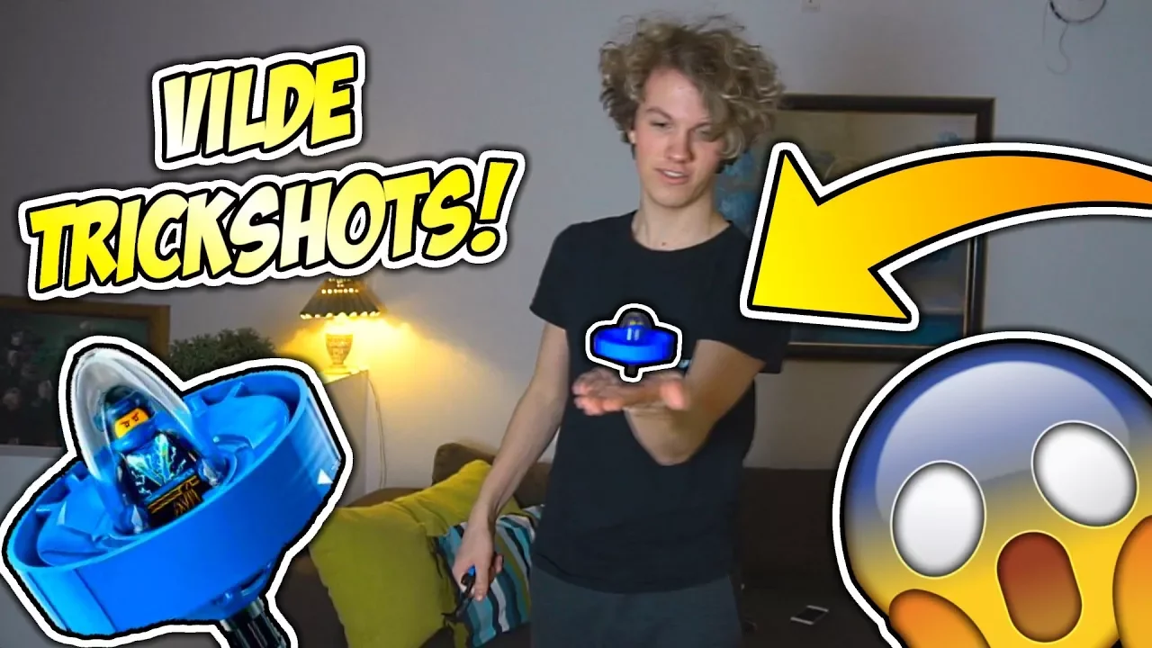 VILDE TRICKSHOTS MED LEGO SPINJITZU!!