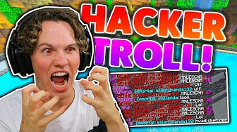 HACKER MIN EGEN SERVER!! - Minecraft Trolling