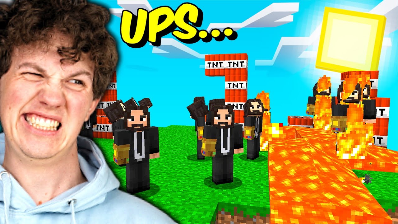 Jeg inviterede 30 random spillere til min ø... (Dårlig Ide!) - Skyblock #7