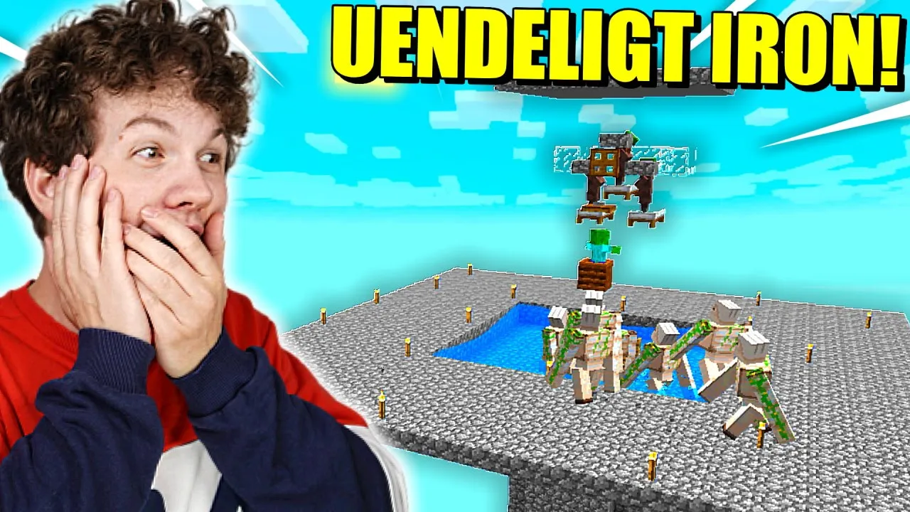 DET VILDESTE JEG HAR BYGGET PÅ ONEBLOCK!! - Dansk One Block #9