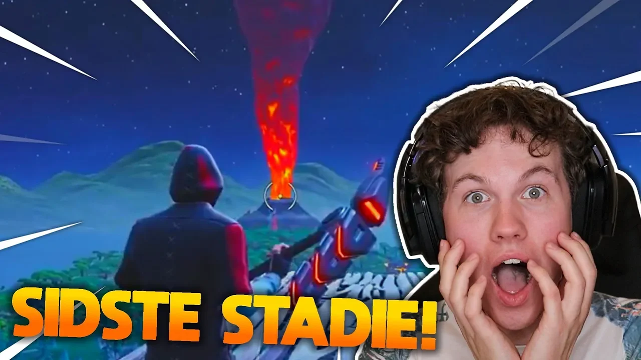 VULKANENS SIDSTE STADIE!! - Dansk Fortnite