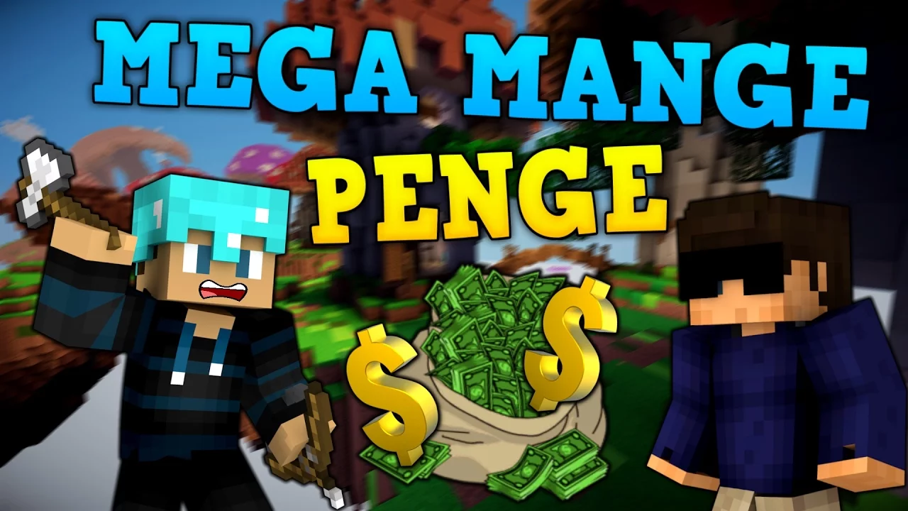 MEGA MANGE PENGE! - Dansk Minecraft