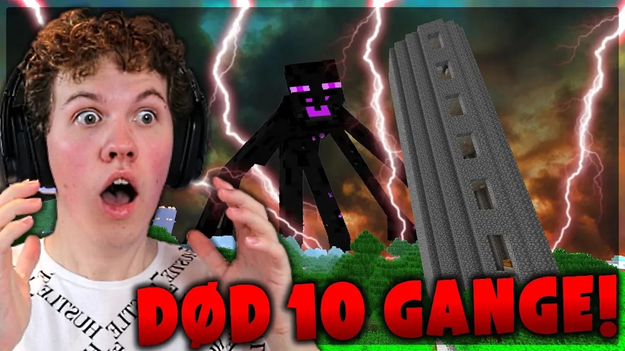 JEG RAIDEDE ET TÅRN I MODDED MINECRAFT!!