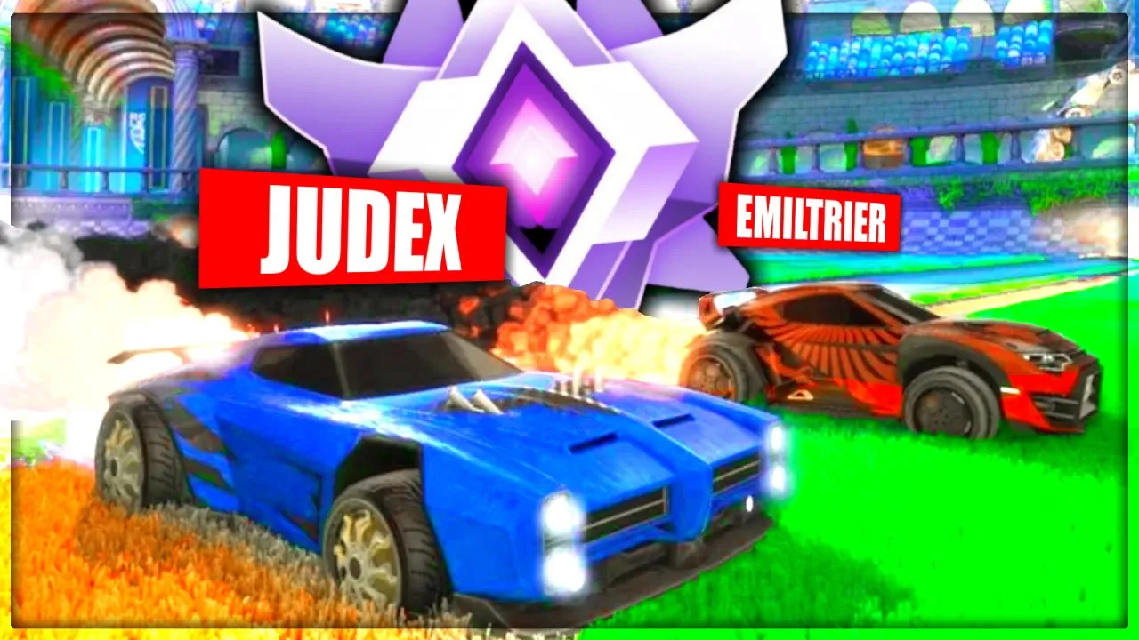 VINDER VILDE CHAMPION GAMES MED EMIL TRIER!! - Dansk Rocket League