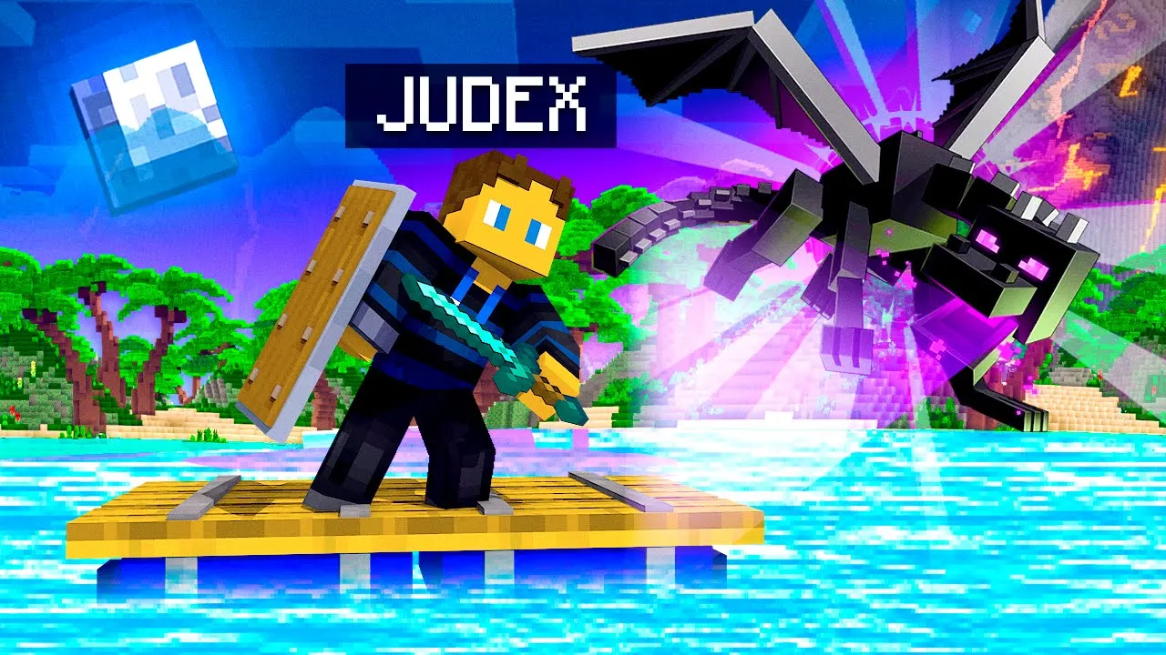 JEG DRÆBER ENDERDRAGEN! - Minecraft Raft #10