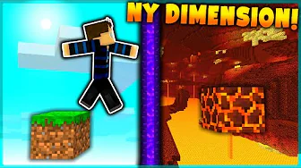 Minecraft, men hvert parkour level er en ny hemmelig dimension...
