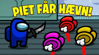 PIET FÅR SIN HÆVN SOM IMPOSTER!! - Dansk Among Us