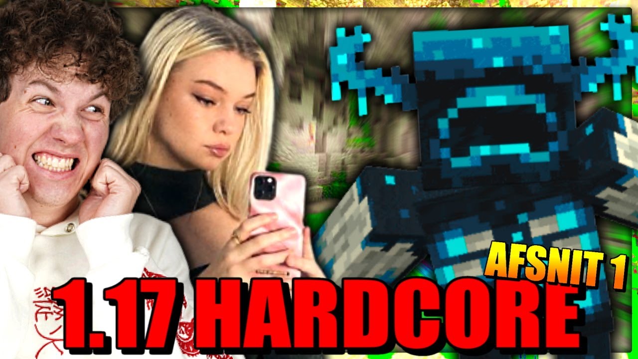 KAN VI OVERLEVE MINECRAFT 1.17 HARDCORE!? - Minecraft Hardcore m. Natasja #1