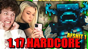 KAN VI OVERLEVE MINECRAFT 1.17 HARDCORE!? - Minecraft Hardcore m. Natasja #1