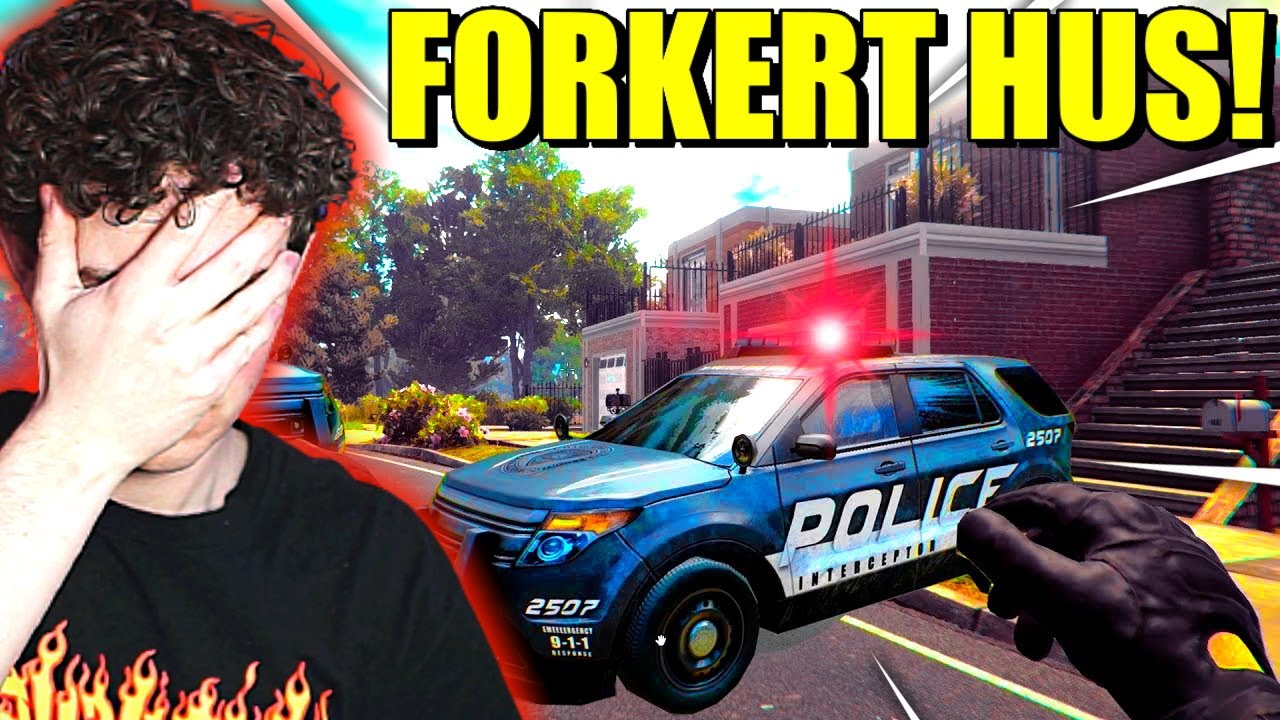 JEG BRØD IND I DET FORKERTE HUS!! - Dansk Thief Simulator