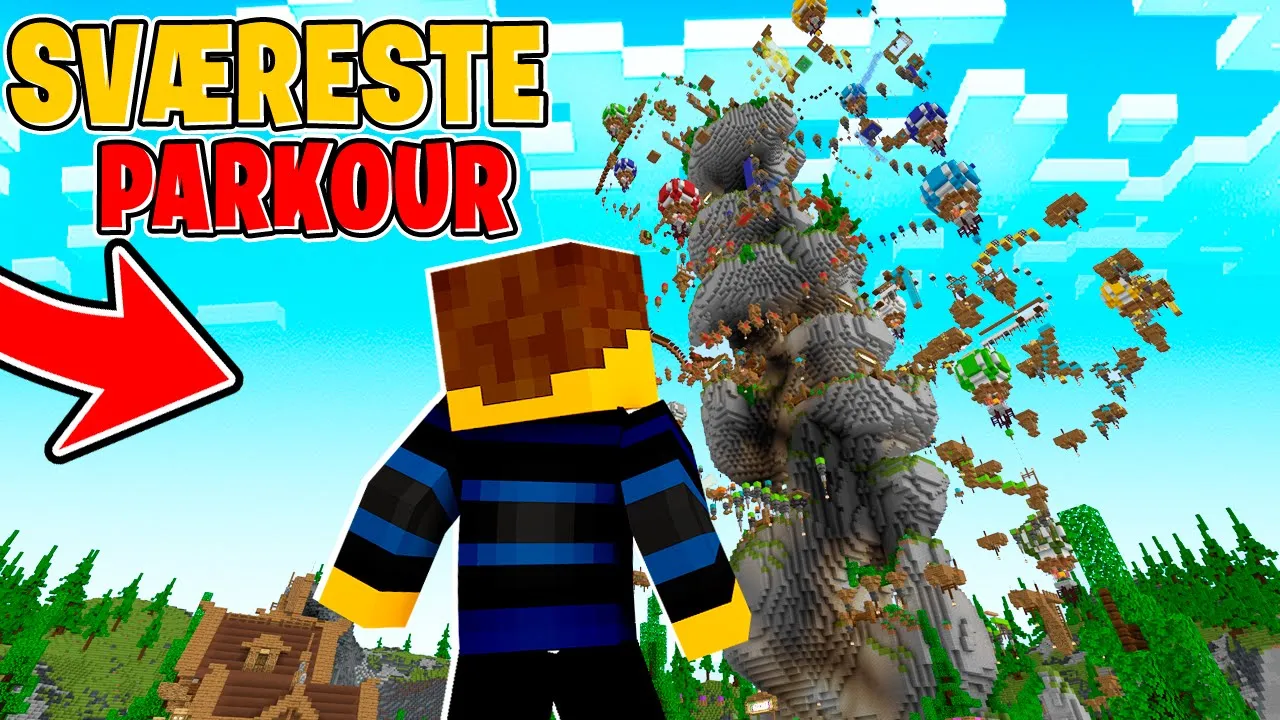 Jeg Klarer VERDENS SVÆRESTE Minecraft Parkour!
