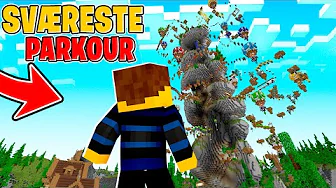 Jeg Klarer VERDENS SVÆRESTE Minecraft Parkour!