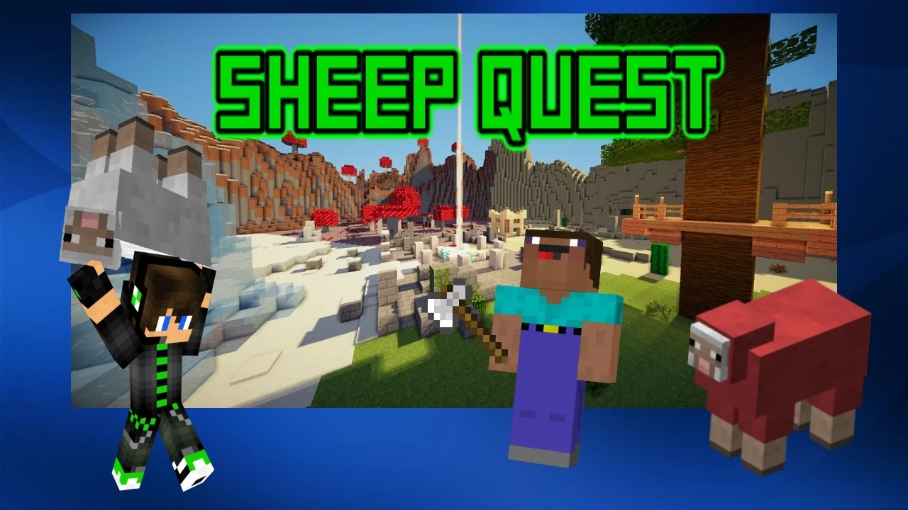 Minecraft MiniGame - Sheep Quest!!