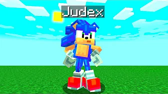 JEG SPILLER SOM SONIC I MINECRAFT!!