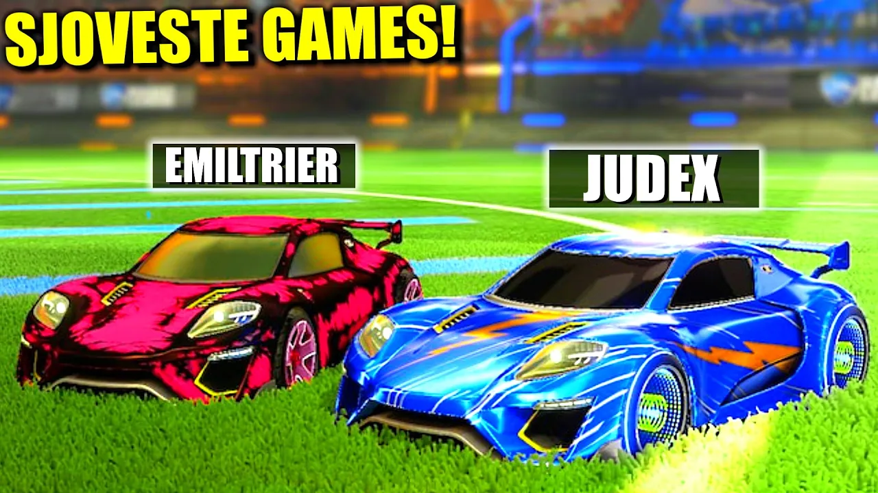 VI VANDT DE SJOVESTE GAMES - Rocket League med TrierGaming