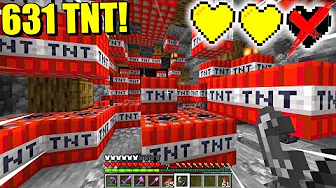 Så, Jeg sprang 631 TNT i min base, og mistede et liv... - Prank Wars #8