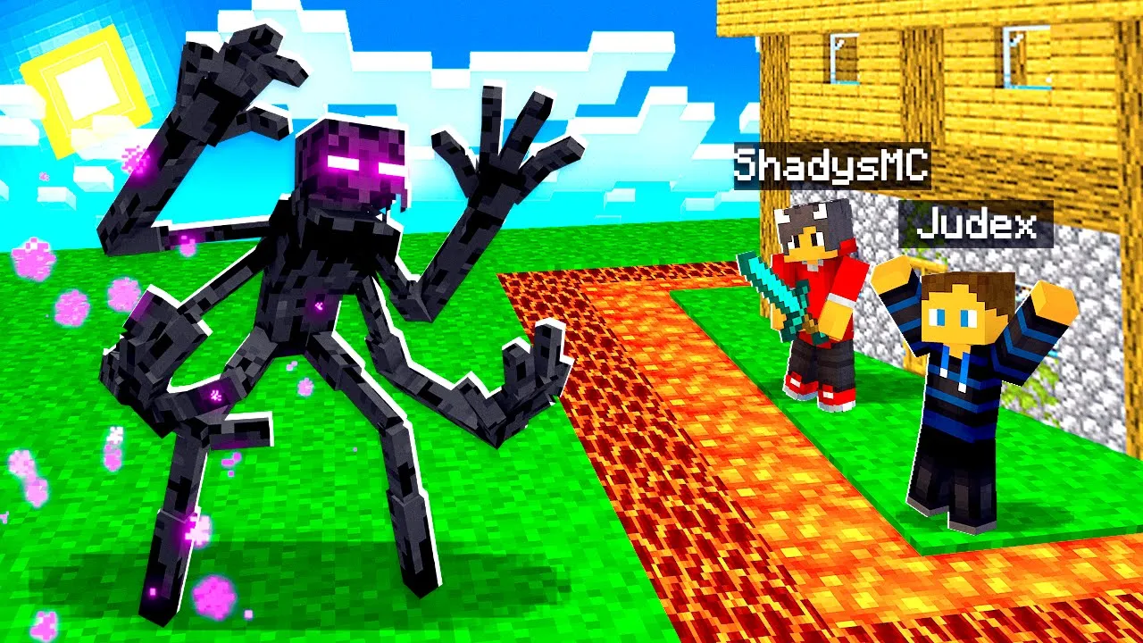 Mutant Enderman vs SIKRESTE HUS I Minecraft! (Med Shadys)