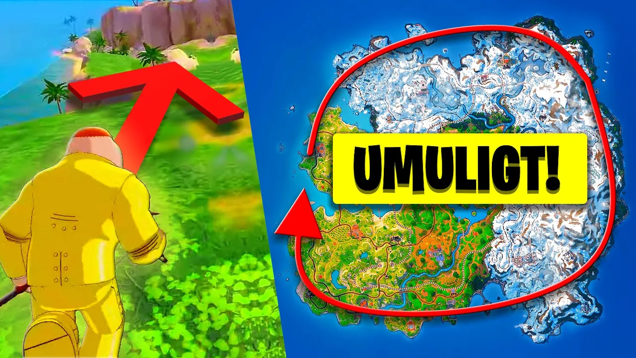 Kan Man Løbe Rundt Om Hele Mappet i Fortnite?