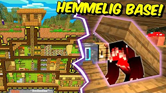JEG FANDT EN HEMMELIG WITCH BASE I MINECRAFT!!
