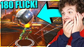Rocket League, men jeg må KUN lave 180 Flick Mål!! - Dansk Rocket League