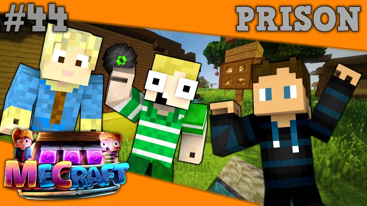 Dansk Minecraft - Prison #44 - CASINO JACKPOT MED TRIERNE!