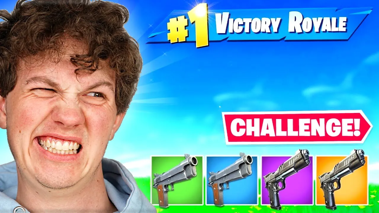 Fortnite "PISTOL ONLY" Challenge med Shadys