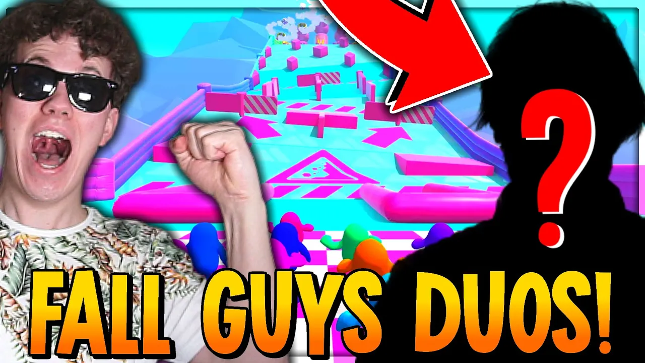 JEG SPILLER FALL GUYS DUO MED EN ANDEN YOUTUBER!! - Dansk Fall Guys