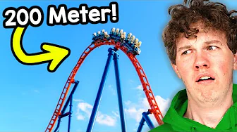 Jeg Bygger en 200 Meter Høj ROLLER COASTER! - Park Beyond