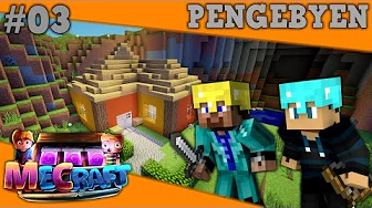 Dansk Minecraft - Pengebyen #3 - VI MÅ VÆK!