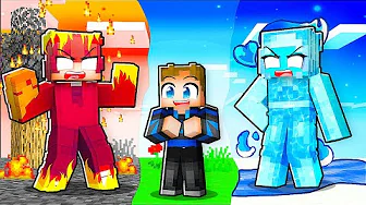 Jeg Bliver ADOPTERET af en ELEMENT FAMILIE i Minecraft!