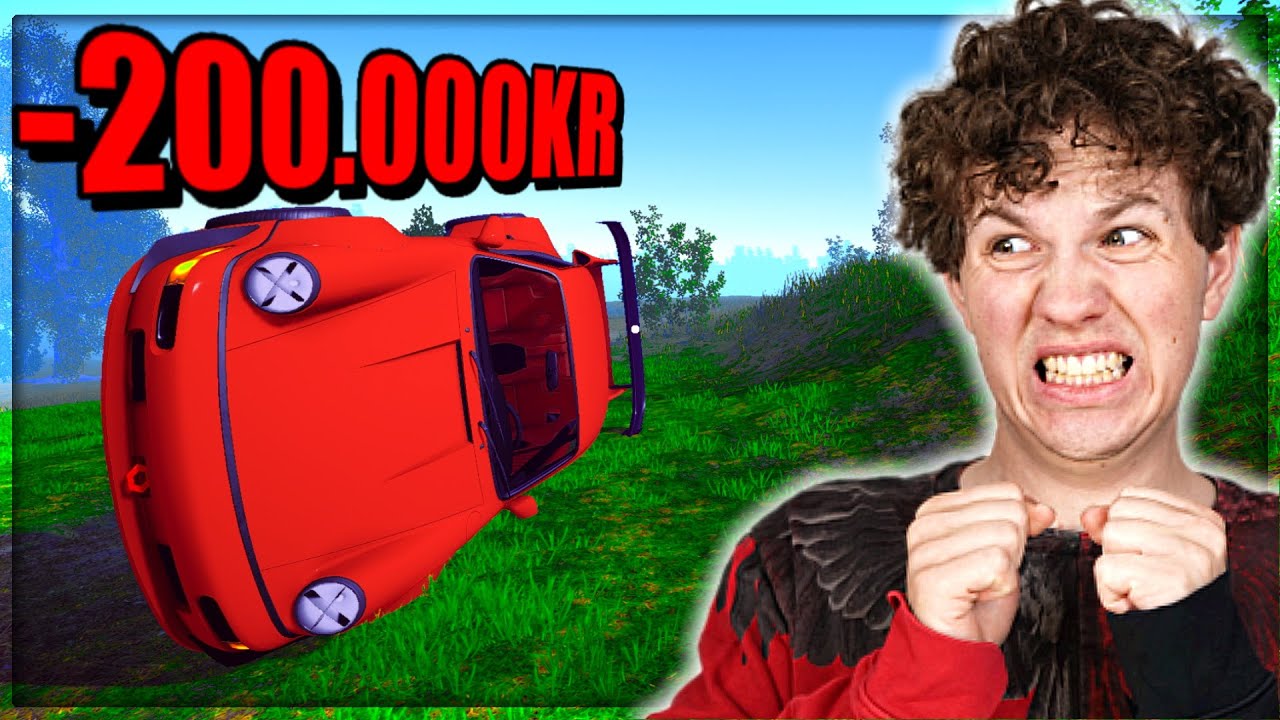 JEG KØRER GALT I DEN DYRESTE BIL I SPILLET!! - Dansk Streamer Life Simulator