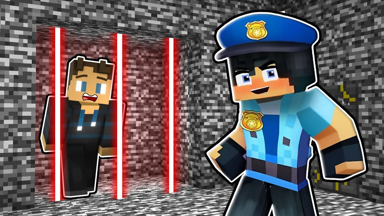 Jeg Er Fanget i Et BEDROCK FÆNGSEL i Minecraft!