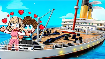 Jeg Inviterede Min Kæreste med Ombord på Titanic i Roblox...