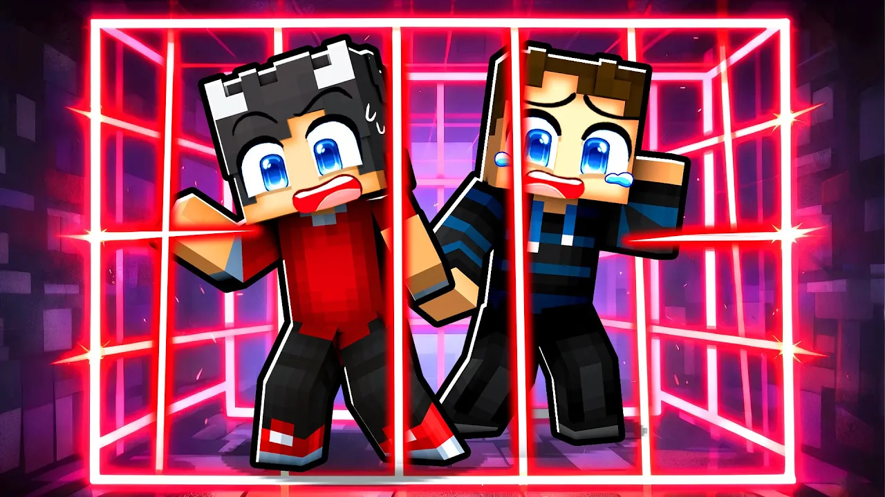 Vi er Fanget i LASERS Med Shadys i Minecraft!