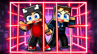 Vi er Fanget i LASERS Med Shadys i Minecraft!