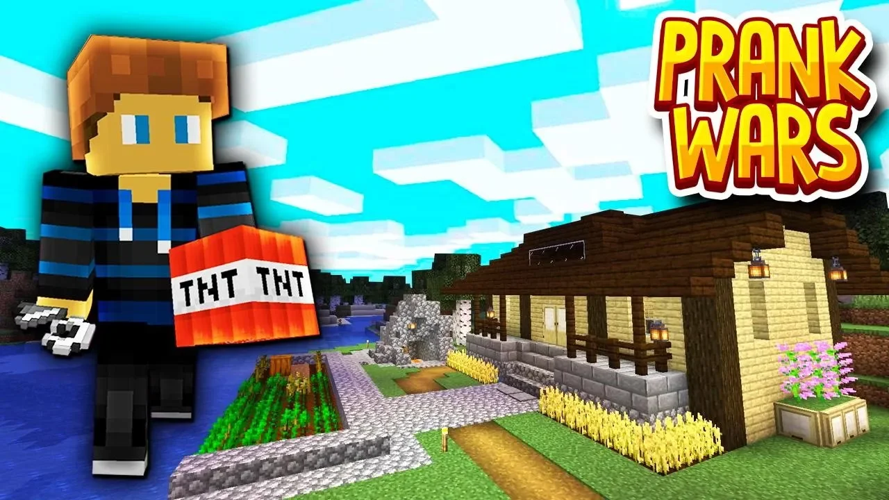 Prank Wars #1: EN YOUTUBER PRANKING SERVER!!😈